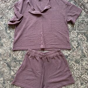Women's Mauve Lounge Set